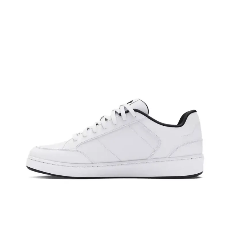 Under Armour Official Slip Resistant, Abrasion Resistant, Lightweight Low Top Skateboard Shoes Men's White Black-2
