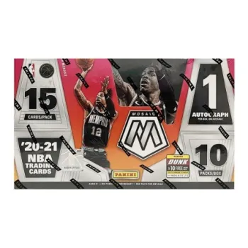 PANINI NBA Star Character 20 21 Mosaic NBA Trading Cards Basketball Card Sports Cards Full Box
