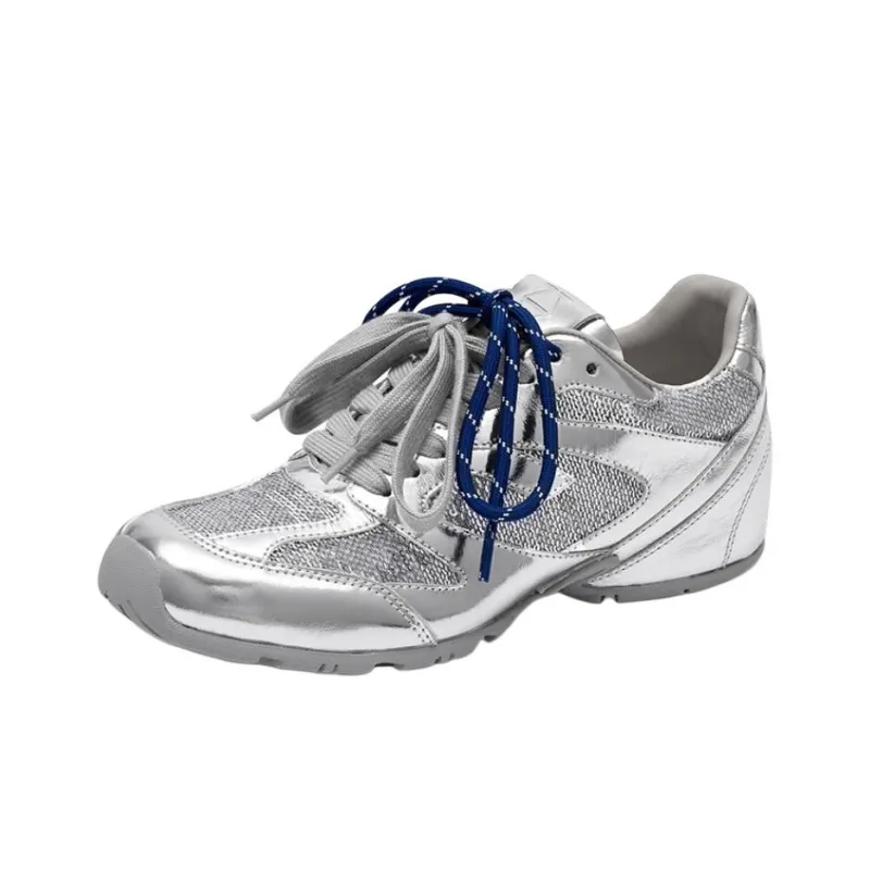 ZSAZSAZSU Breathable Height Increasing Low-Top Casual Shoes Women's Silver-0