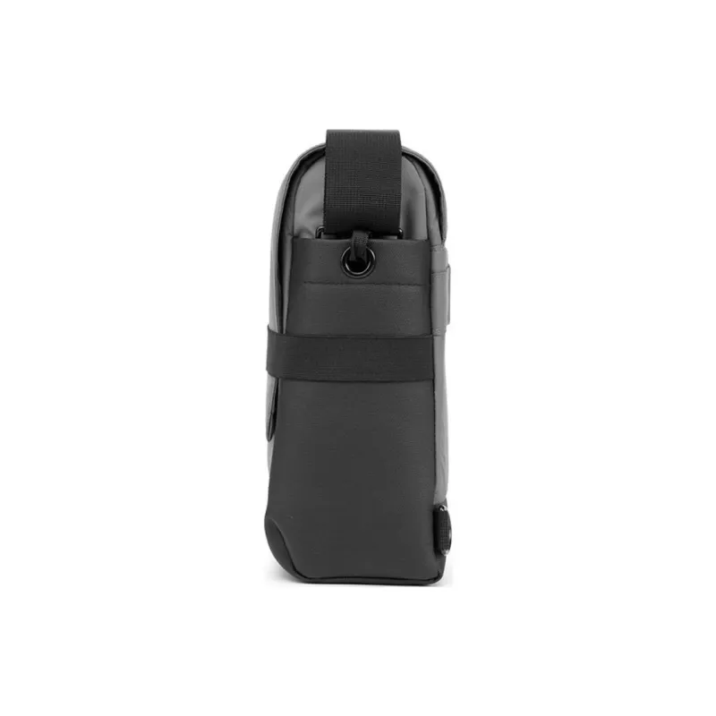 MOLESKINE Canvas With Nylon Shoulder Bag Crossbody Bag Men's Black/Gray-4