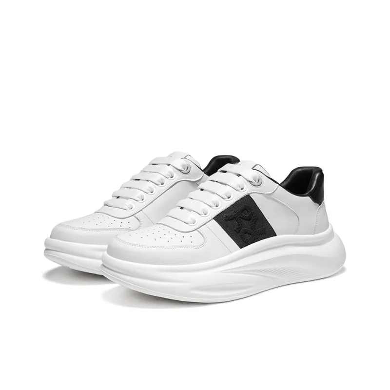 ROBERTA DI CAMERINO Low Top Casual Shoes Men's White Black-2