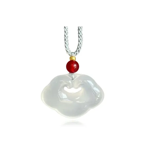 Moon jewelry Jade Necklaces Unisex