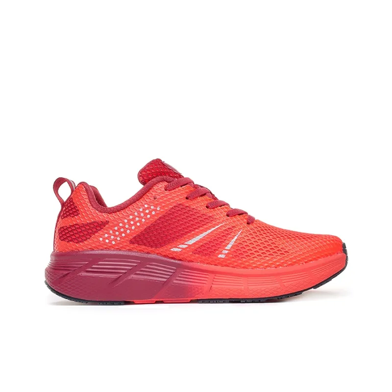 TREEPERI Running Shoes Unisex Low Top Dark Red-1