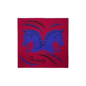 Burberry Mirrored Horse Scarf