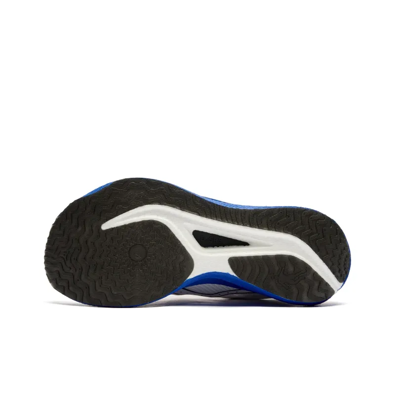 QIAODAN Strong Winds 2.0 Cushioning Anti-Slip And Wear-Resistant Low-Top Running Shoes Men's Jordan White Dazzling Blue-4