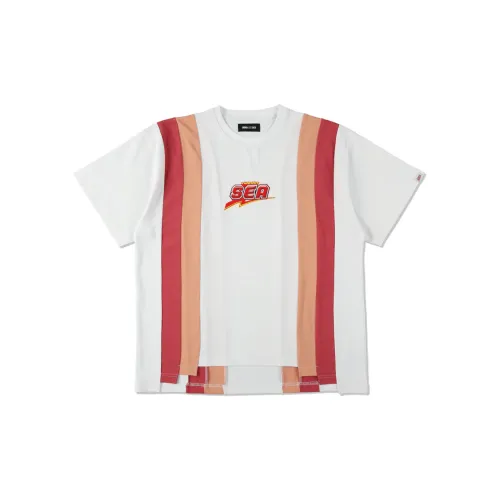 WIND AND SEA Nissin UFO Instant Noodles T-Shirts Unisex White