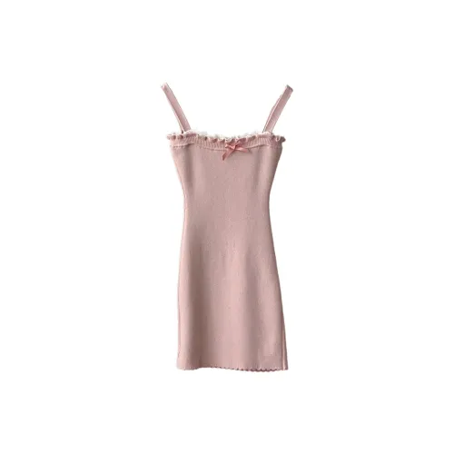 ZUKIZUKI Slip Dresses Women's Pink