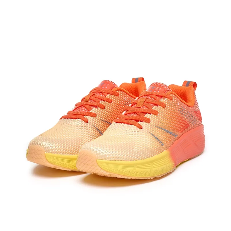 TREEPERI Running Shoes Unisex Low Top Orange-5
