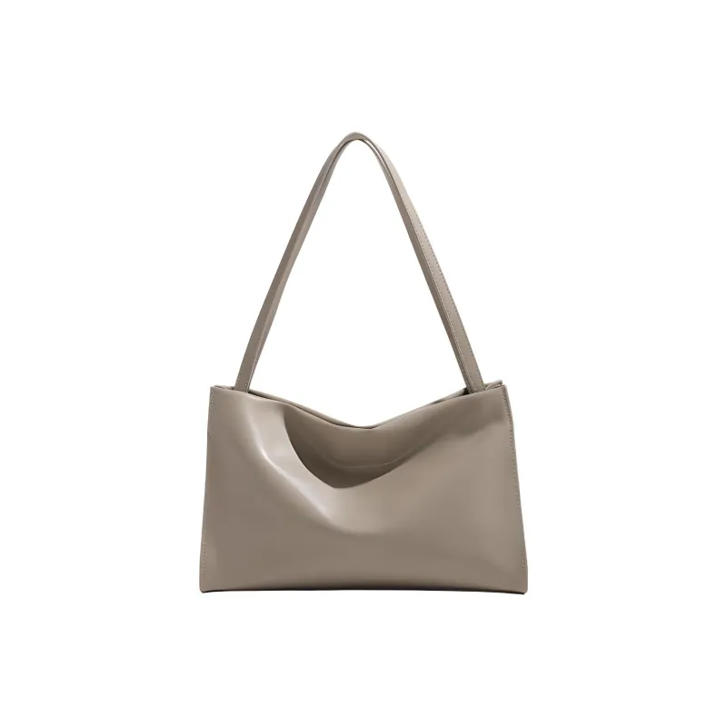 H YXIANG PU Tote Handbag, Shoulder Bag Regular Women's Black/Beige-10