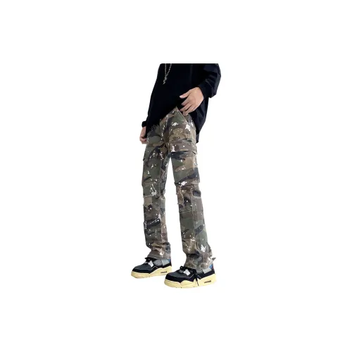 FONDLOOK Jeans Unisex Camouflage