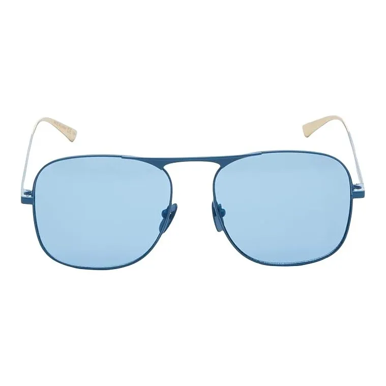 GUCCI Square Sunglasses Men's Blue-1
