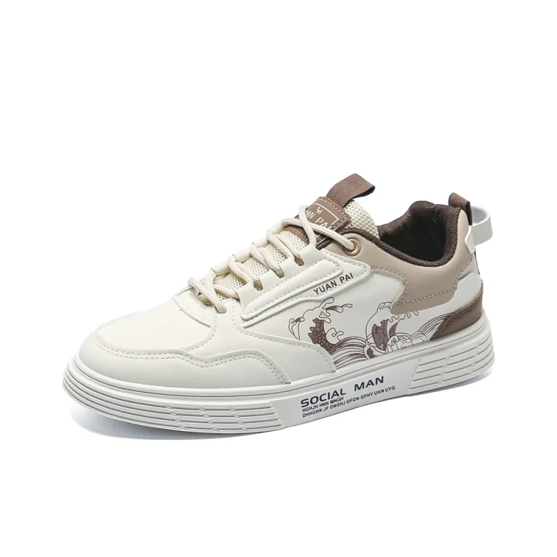 EASTERN CAMEL Low Top Skateboard Shoes Men's-6