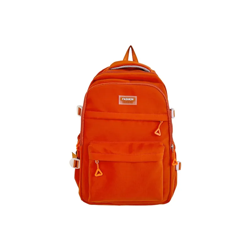 Parker Bear Nylon Backpack Unisex Orange/Green/Gray/Black-13