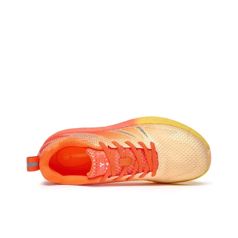TREEPERI Running Shoes Unisex Low Top Orange-4