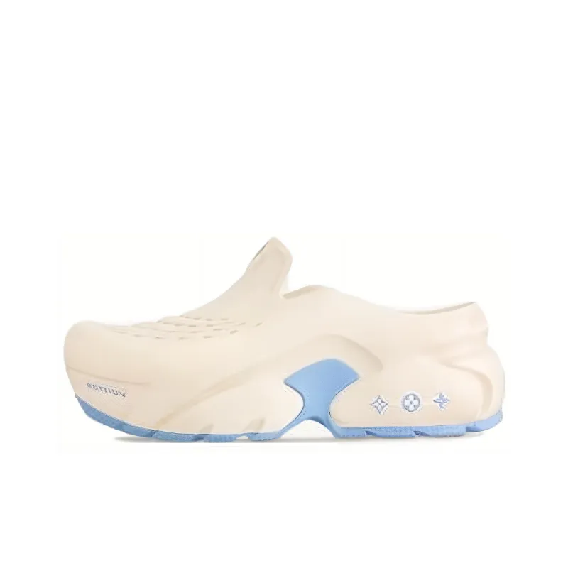 LOUIS VUITTON Shark Casual Shoes Men's White-0
