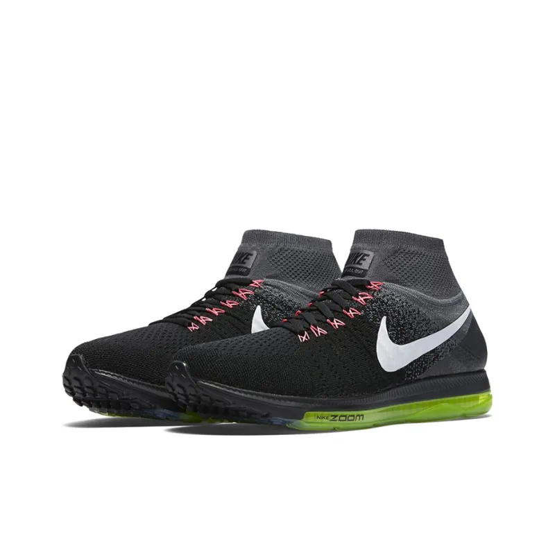Nike Zoom All Out Flyknit 'Black White Volt'-1
