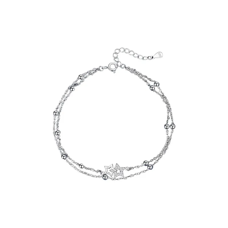 Eclater 925 Sterling Silver Anklets Women's-0