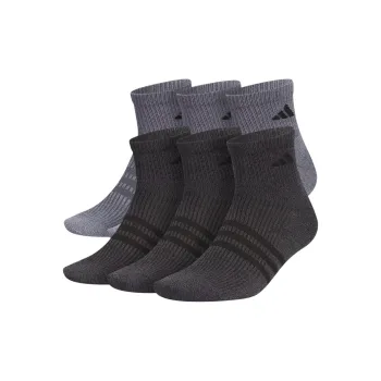 Adidas Free Shipping With AdiClub Superlite 3.0 6 Pack Quarter Socks