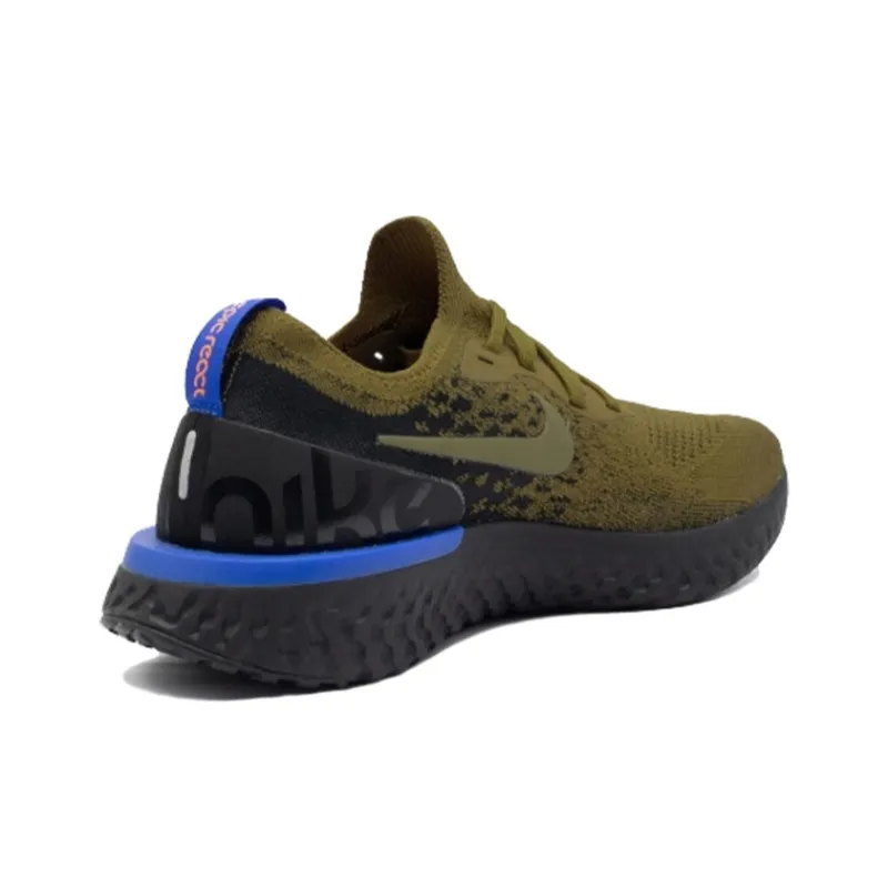 Nike Epic React Flyknit 'Olive Flax'-3