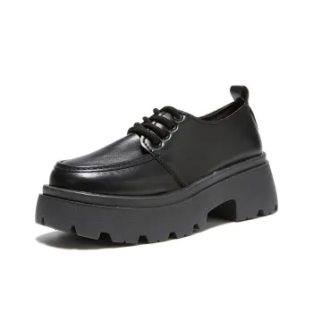 Little Red Man Casual Single Shoes Women's Black