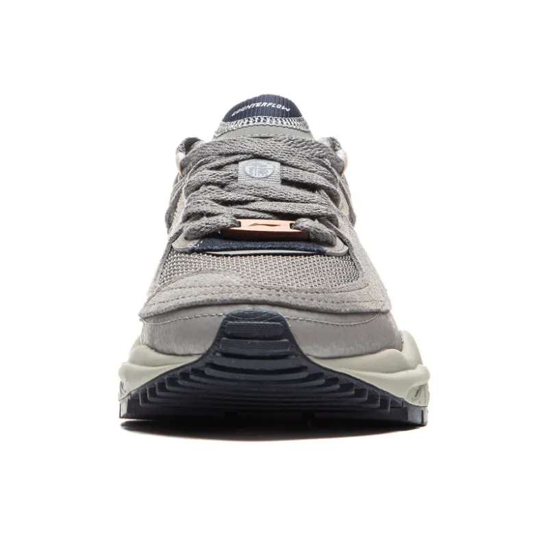 LiNing CF Tracing Origin V4 Low Top Casual Shoes Women's Gray-4