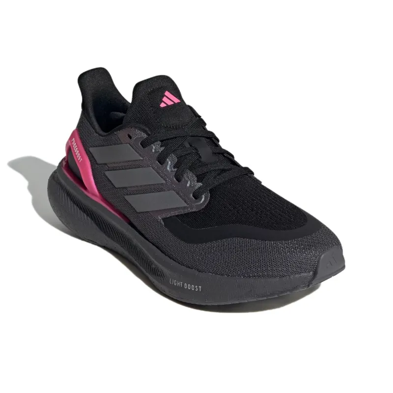 Adidas Pureboost 5 Grey Iron Metallic Lucid Pink Women's-2
