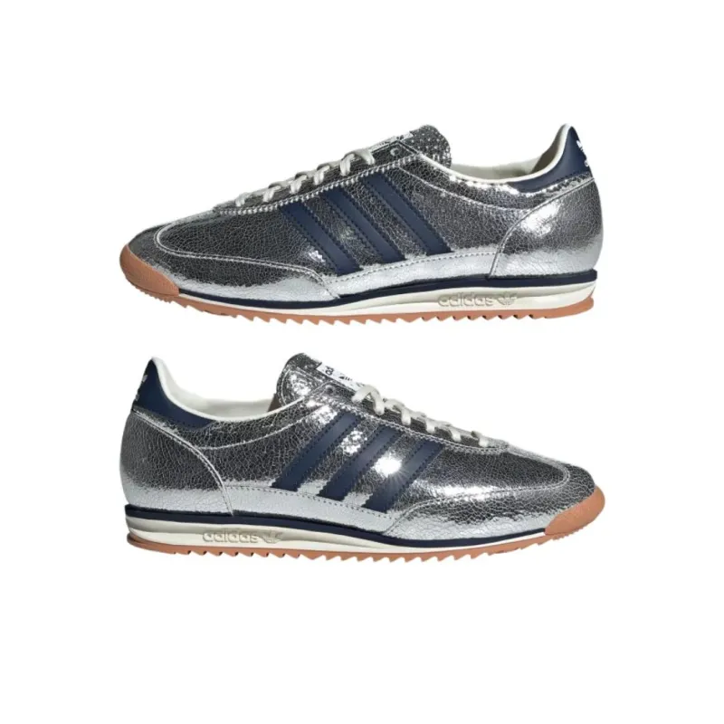 Adidas Sl 72 Og Silver Metallic Collegiate Navy Women's-3