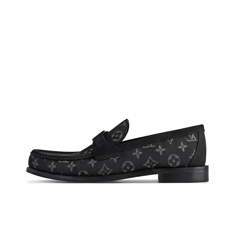LOUIS VUITTON Major Loafers Men's Black-0