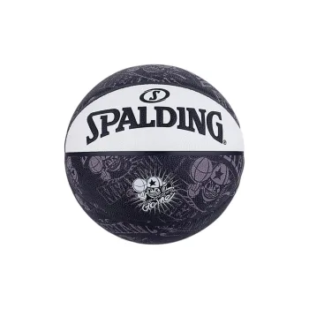 SPALDING Basketball Kid Series PU Basketball Black Purple White Size 7 Training Unisex