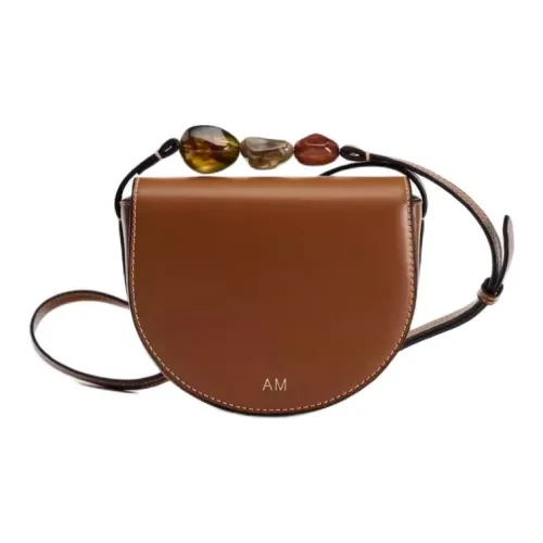 ZARA Crossbody Bags Brown