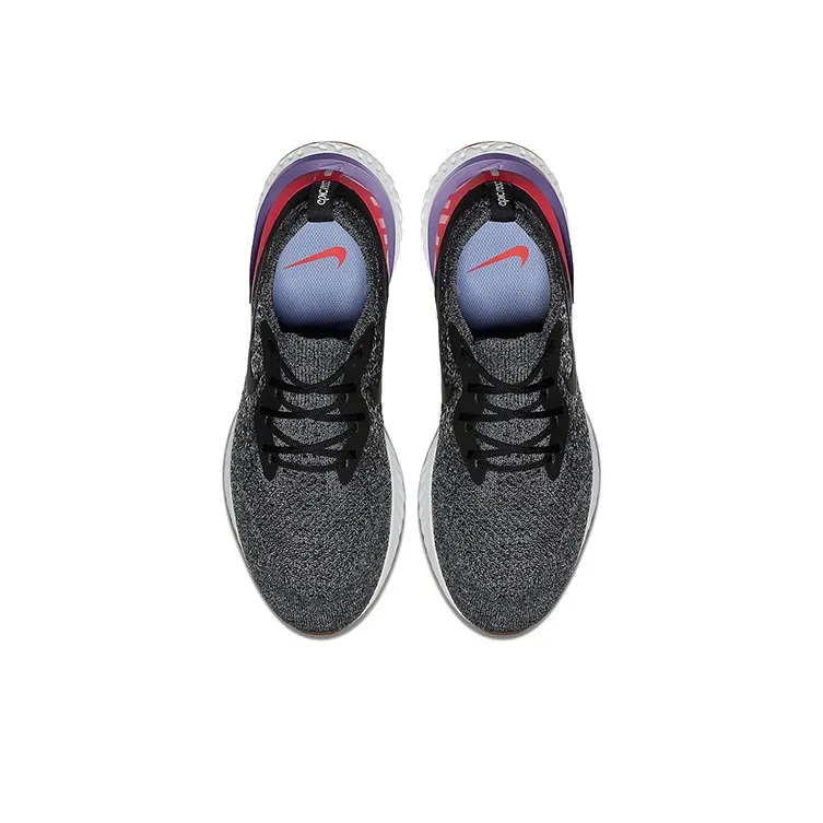Nike Epic React Flyknit Black Red Orbit-3