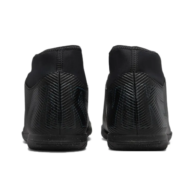 Nike Mercurial Superfly 10 IC/IN Indoor Anti Slip Wear Resistant Soccer Shoes Unisex Black-3