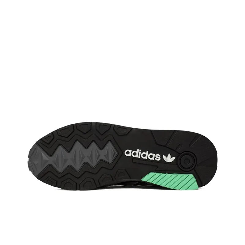 Adidas Originals Non slip Lightweight Low Top Slip Resistant Unisex Gray Black Green-4