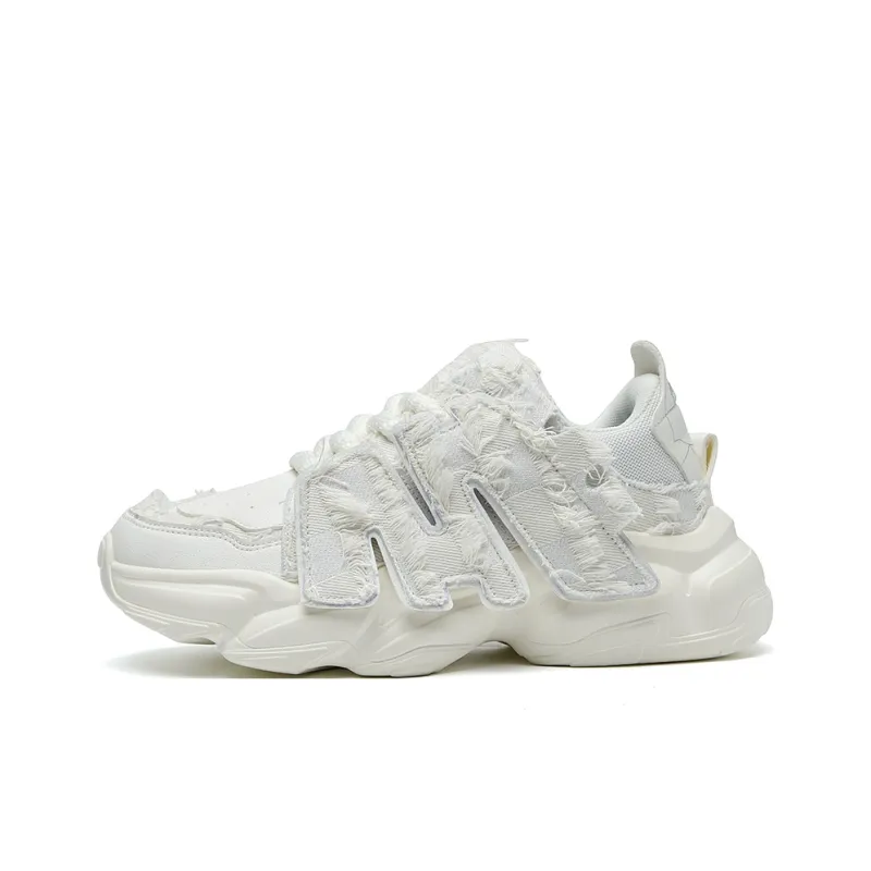 Peter Pan Durable Breathable Low-Top Chunky Sneakers Unisex-2