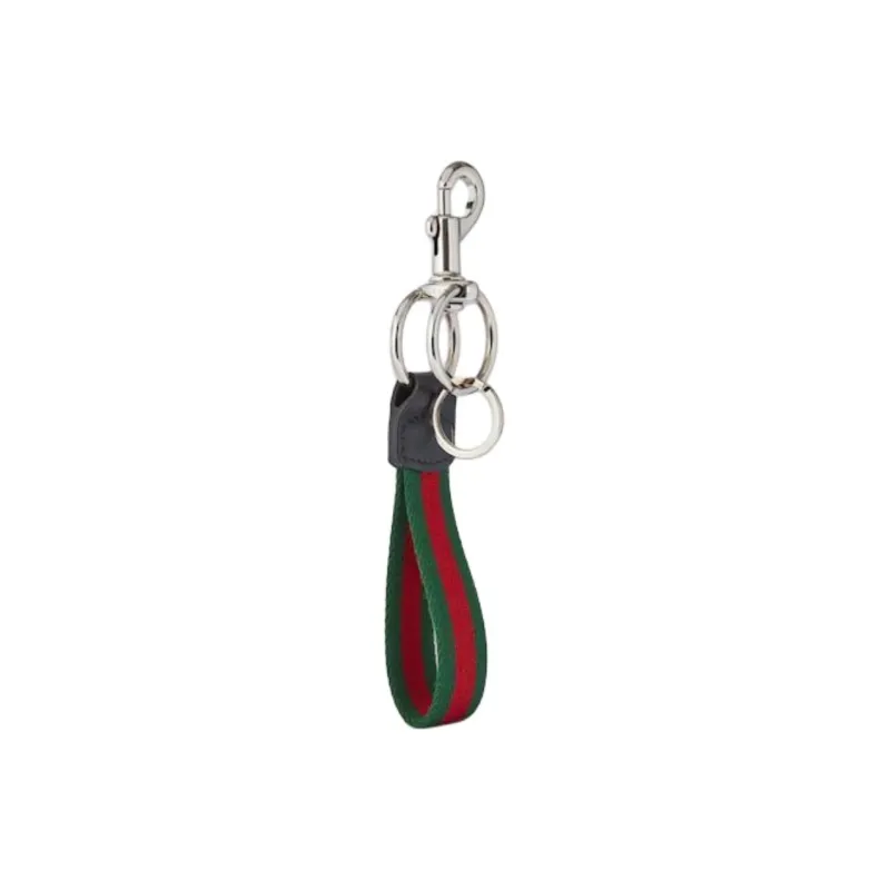 GUCCI Web Keychain-1