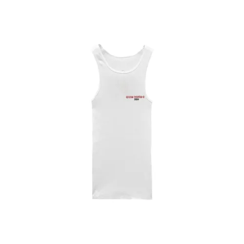 Chrome Hearts Tank Tops Unisex White