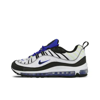 Nike Air Max 98 White Black Racer Blue