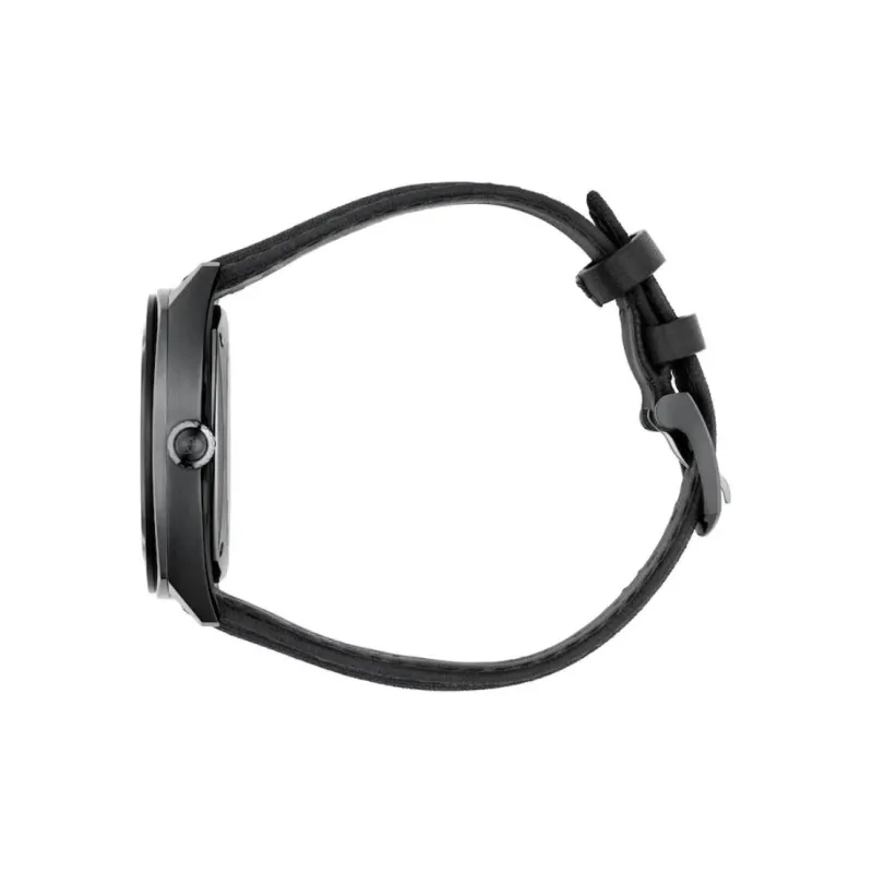 GUCCI Interlocking Wrist Watch Automatic Mechanical Movement Rubber Strap Black Dial Men's Watches-2