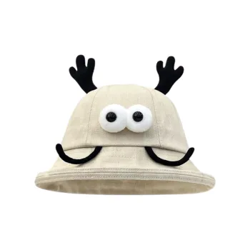 SLEEPYWALK Cotton Bucket Hats Unisex