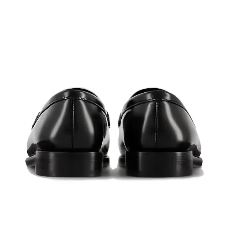 LOUIS VUITTON Chess Loafers Women's Black-4