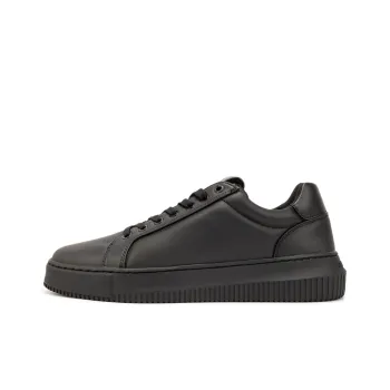 CKJ CALVIN KLEIN JEANS Low Top Skateboard Shoes Men's Space Black