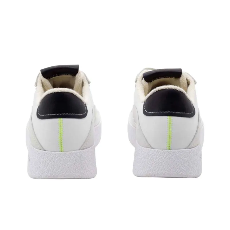 Vic Matie Whippy Low-Top Skateboard Shoes Men's White-3