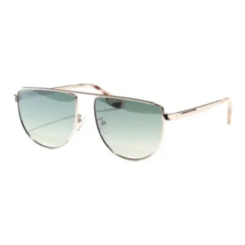 McQ Alexander McQueen Metal Aviator Sunglasses Men's Silver