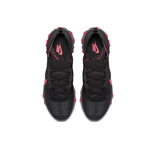 Nike React Element 55 Black Solar Red-4