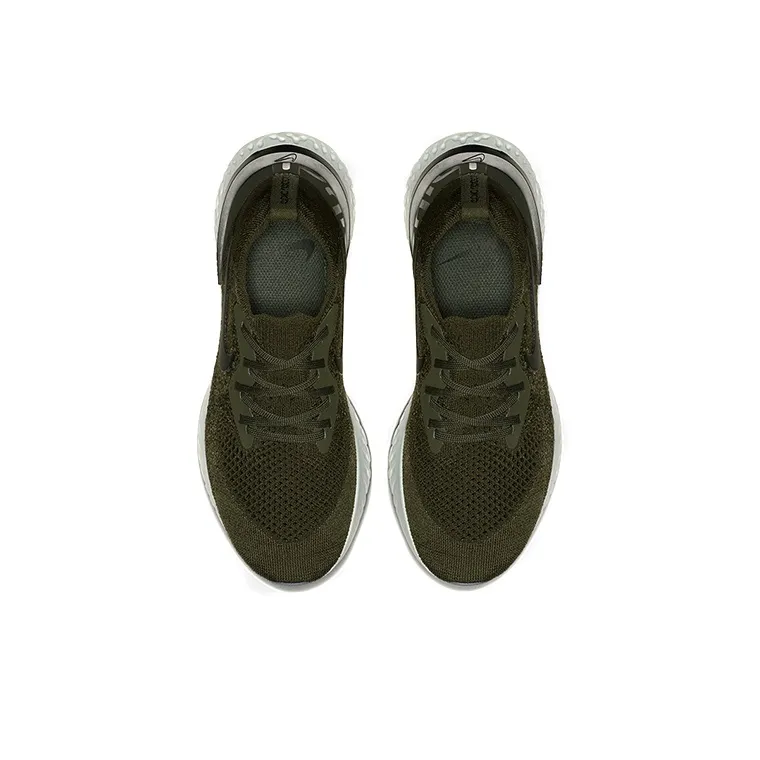 Nike Epic React Flyknit Olive Women's-2