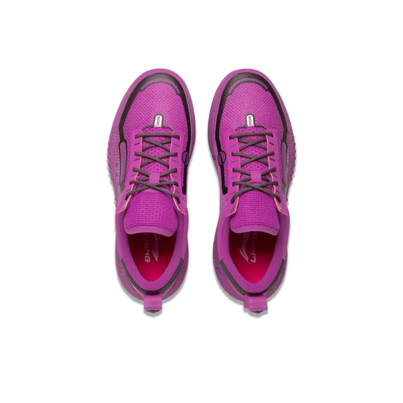 LINING RSR 202 Basketball Shoes Men Low Top Purple Gray-3