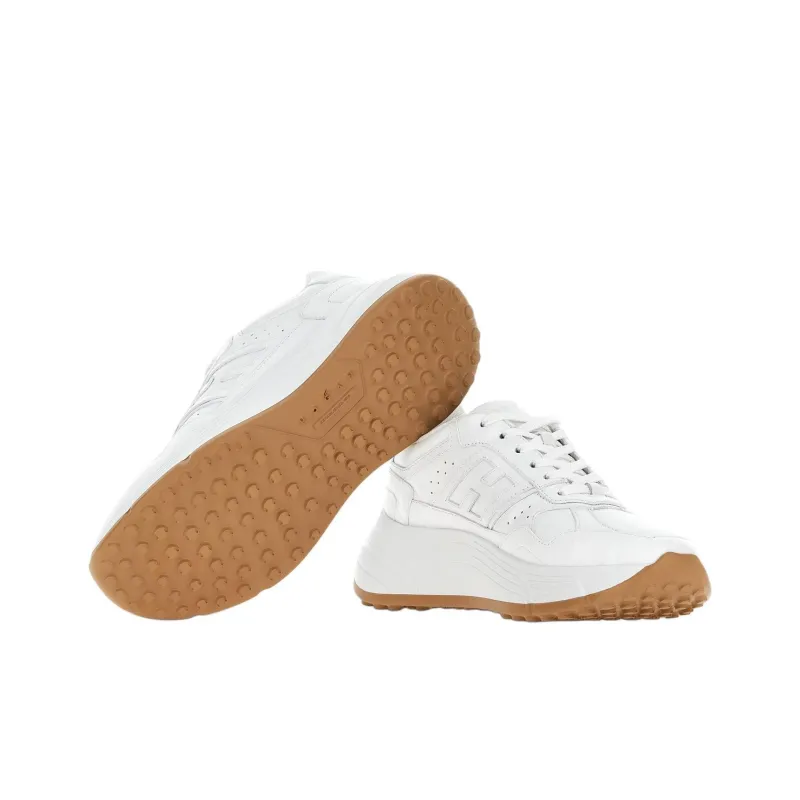 HOGAN Panelled Lace Up Sneakers Women's-5