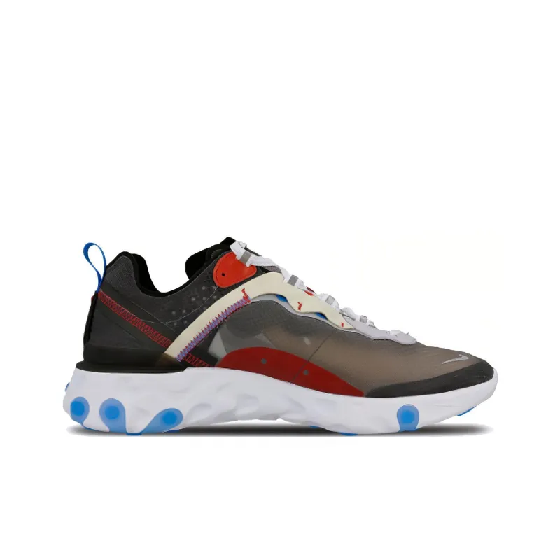Nike React Element 87 Dark Grey Photo Blue-1