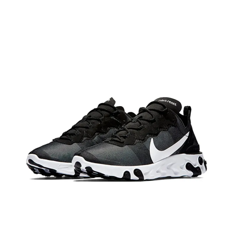 Nike React Element 55 Black White-2