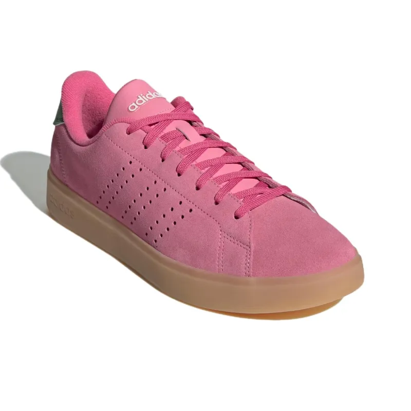 Adidas ADVANTAGE 2.0 Anti Slip Wear Resistant Low Top Skateboard Shoes Unisex Pink Green-2
